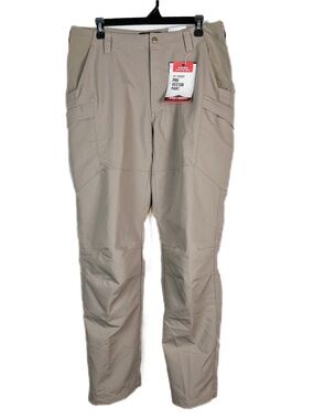 Tru-Spec Mens 34x32 24-7 Series Pro Vector Tactical Pants Ripstop Cargo Tan NWT